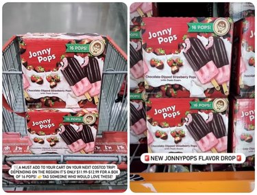 JonnyPops Chocolate-Dipped Strawberry Pops at Costco
