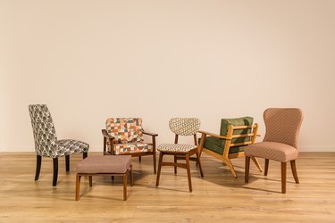 A selection of chairs in Levity's collection