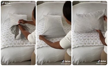 How to make your pillowcase look neat and tidy