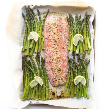 Tastes Lovely's Sheet-Pan Salmon and Asparagus