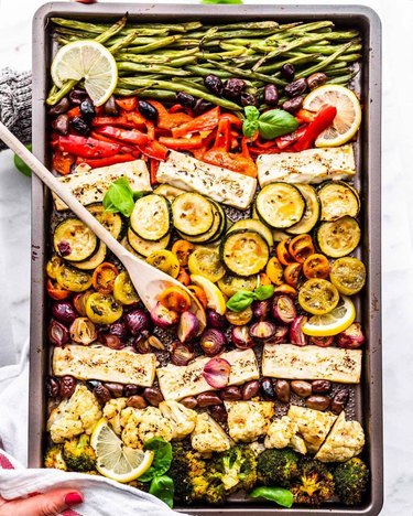 Cotter Crunch's Keto Meal Prep Greek Vegetables with Feta