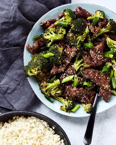 Tasty Yummies' Easy Sheet Pan Keto Beef and Broccoli