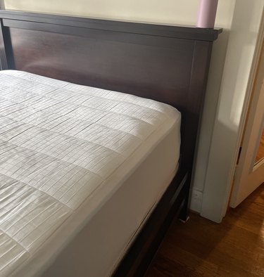 nolah evolution mattress on queen bed frame