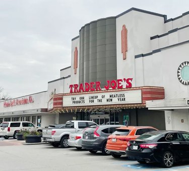 Trader Joe's in an old movie theater in Houston, Texas
