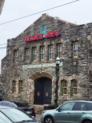 Trader Joe's in an old armory in Media, Pennsylvania