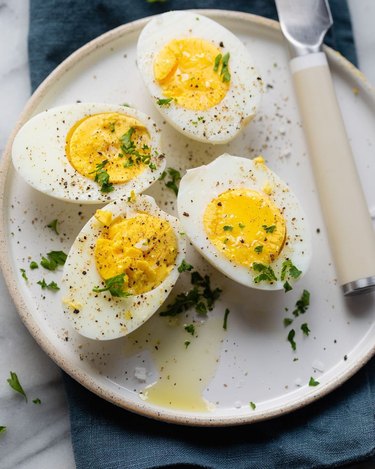 Feel Good Foodie's Air Fryer Hard-Boiled Eggs