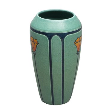 Regency Poppy Ceramic Pottery Vase, $248