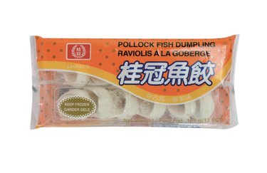 Pollock fish dumplings