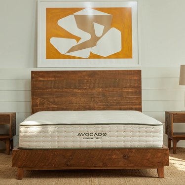 reclaimed wood bed frame