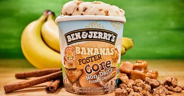 ben & jerry's non-dairy bananas foster core ice cream pint