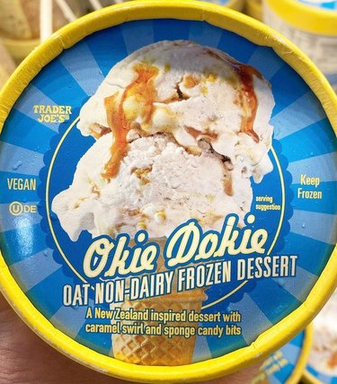 New Okie Dokie Oat Non-Dairy Frozen Dessert Ice Cream at Trader Joe's