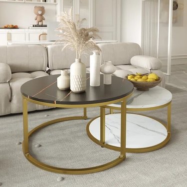 Everly Quinn Nesting Coffee Table