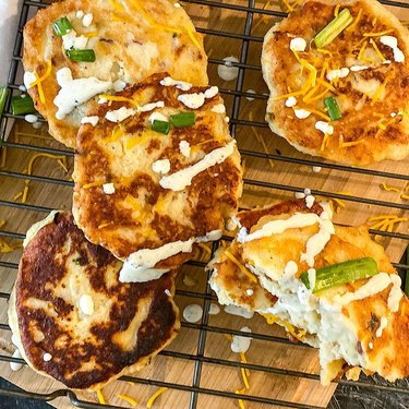 Razzle Dazzle Life Loaded Mashed Potato Cakes