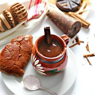 Mexico In My Kitchen Champurrado (Thick Mexican Hot Chocolate)