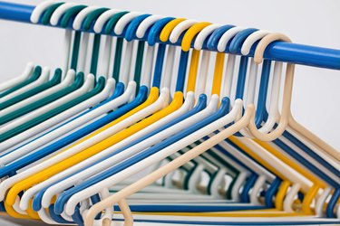 Plastic Hangers - Clarify Green