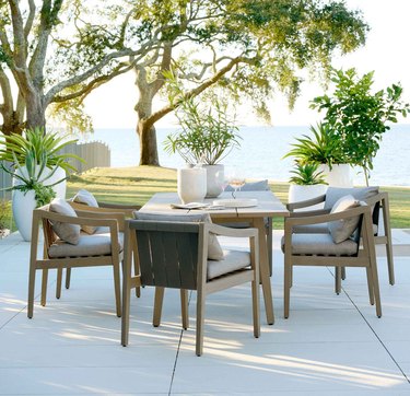 del mar outdoor dining table
