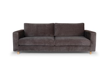 dark gray simple sofa