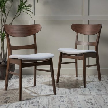 Christopher Knight Home Idalia Midcentury Modern Dining Chairs