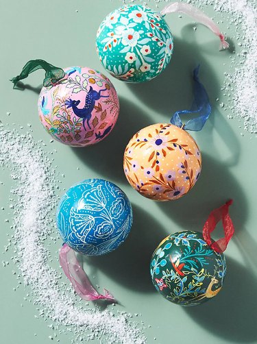 Handpainted Ball Ornaments