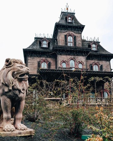 The Old West-style Phantom Manor building at Disneyland Paris.