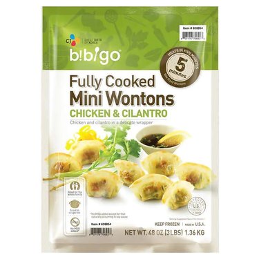 Bibigo Chicken and Cilantro Mini Wontons