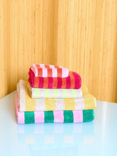 Dusen Dusen Stripe Bath and Hand Towels