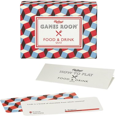 Ridley’s Game Room Food and Drink Quiz Game