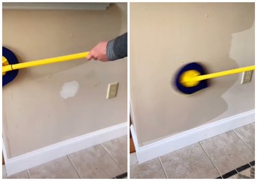 tiktok wall cleaning mop hack