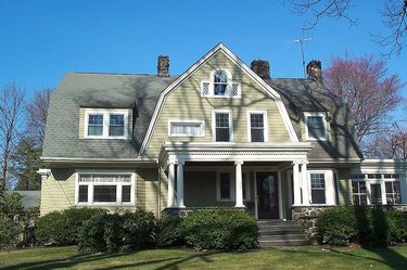 Exterior of the house in Westfield, New Jersey from the Netflix Show "The Watcher"