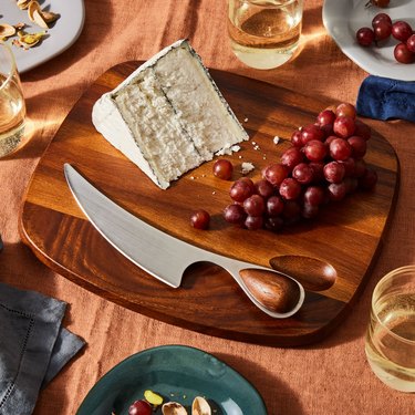Modern cheese board