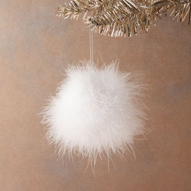 feather elm ornament