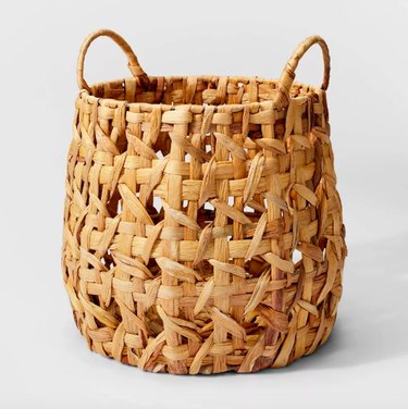 Threshold Woven Natural Cane Basket, $18