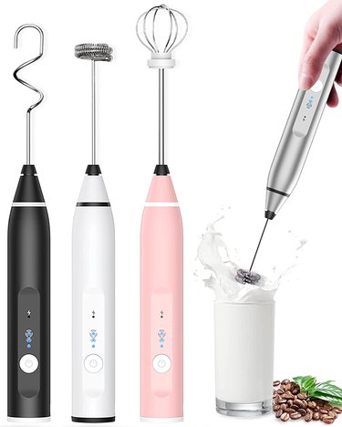 Laposso Rechargeable Handheld Milk Frother
