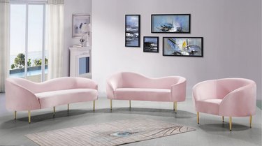 Willa Arlo Interiors Shurtz Velvet Living Room Set