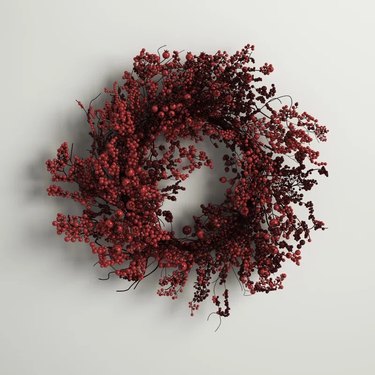 red berry wreath