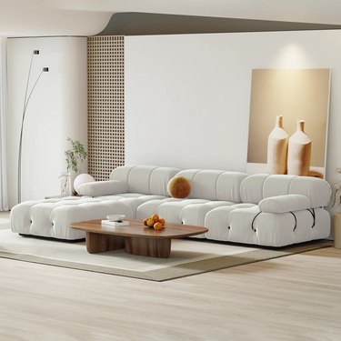midcentury modern modular sofa