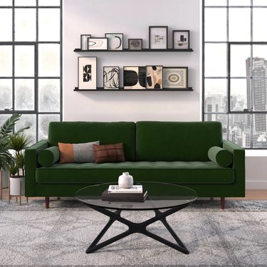 AllModern Geo 84-Inch Upholstered Sofa