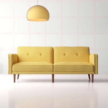 Hashtag Home Ellensburg 76'' Upholstered Sleeper Sofa