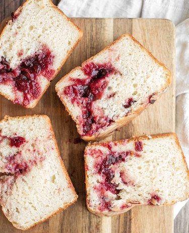 Ahead of Thyme Cranberry Sauce Pound Cake