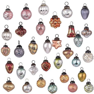Vintage assorted ornaments