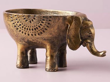 Anthropologie Elephant Planter cocktail lover's gift guide