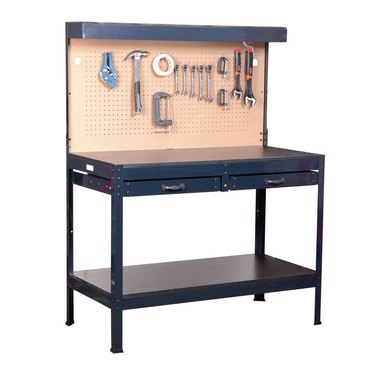 Harbor Freight Workbench With Light, $109.99