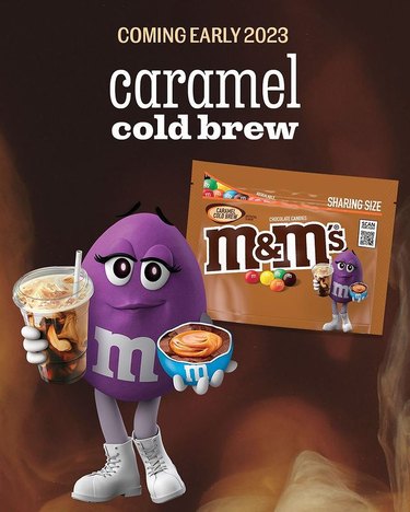 M&M's Caramel Cold Brew