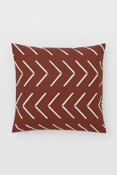 H&M Home cotton canvas cushion cover