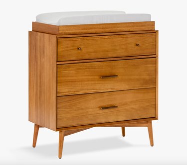 West Elm x Pottery Barn Kids Mid-Century 3-Drawer Changing Table, $999