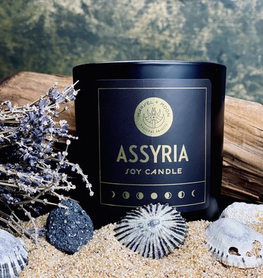 Marvel + Moon assyria candle