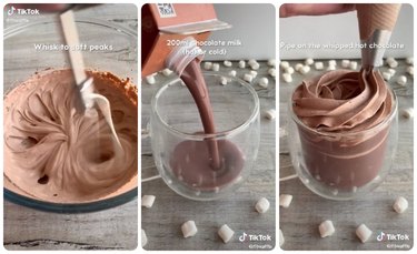 How to make whipped hot chocolate