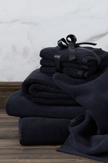 h&m home Washcloths in black