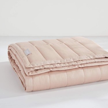 pink weighted blanket