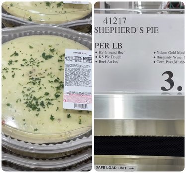 Shepherd's pie at Costco